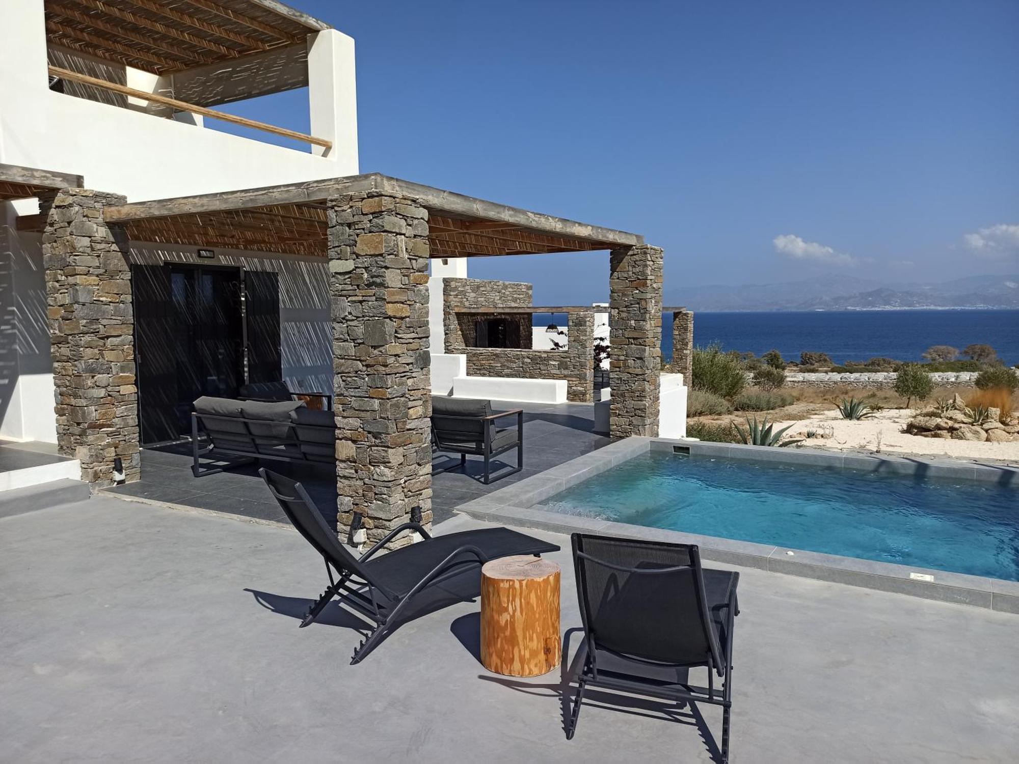 Vastblue Of Paros Aparthotel Ambelász Kültér fotó