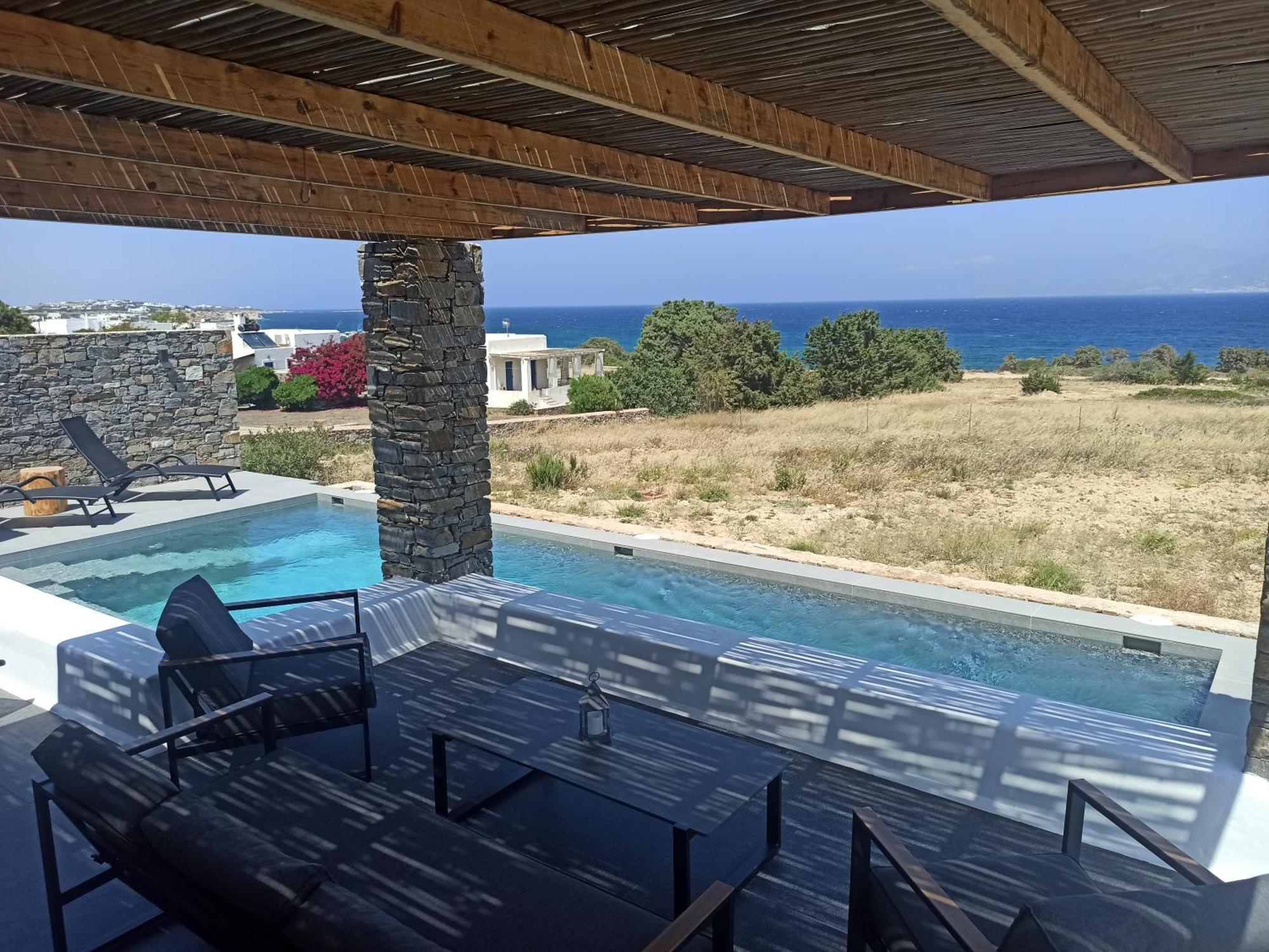 Vastblue Of Paros Aparthotel Ambelász Kültér fotó