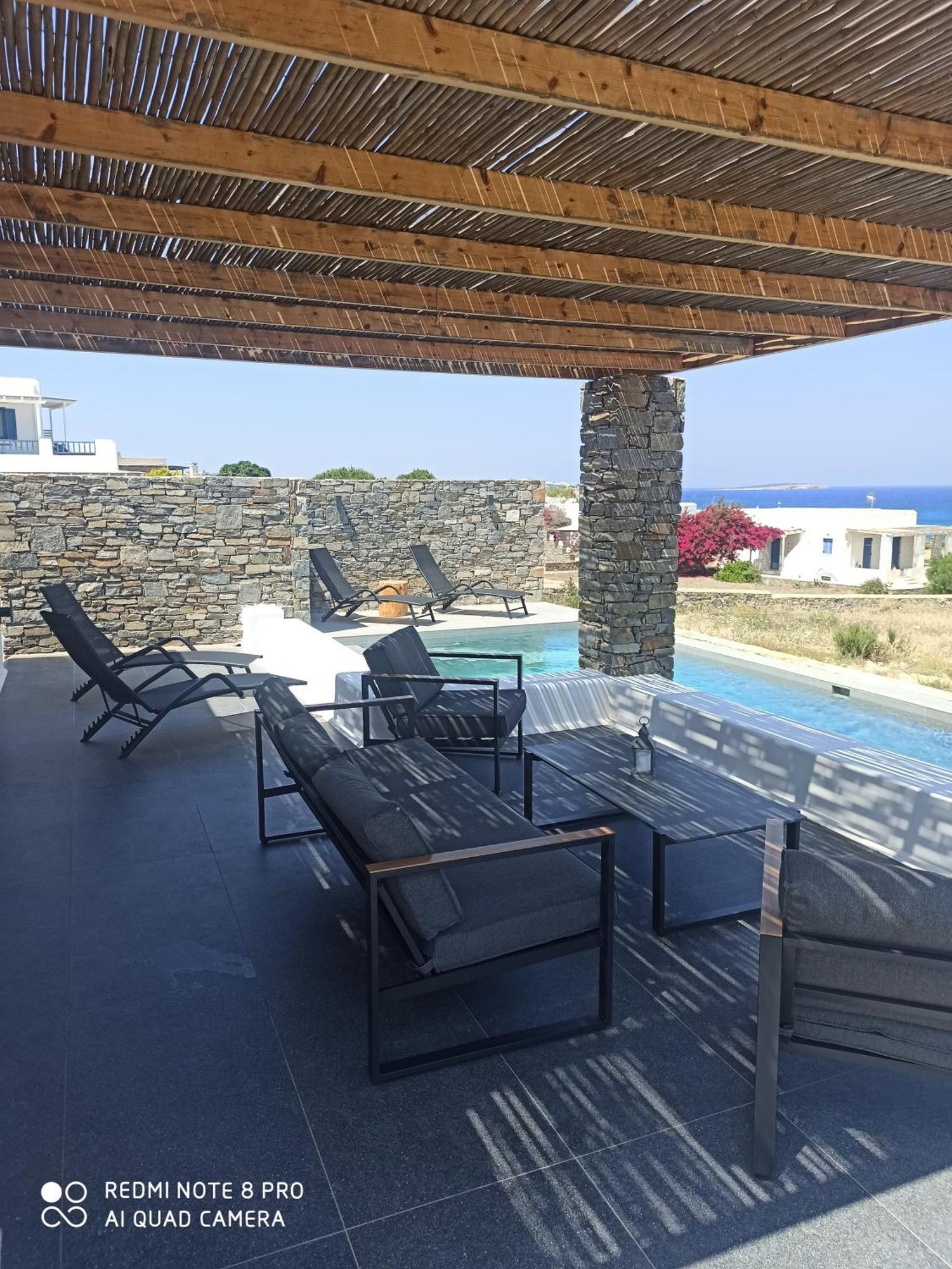 Vastblue Of Paros Aparthotel Ambelász Kültér fotó