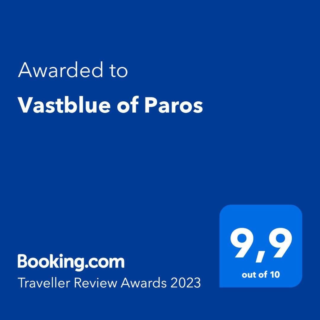 Vastblue Of Paros Aparthotel Ambelász Kültér fotó