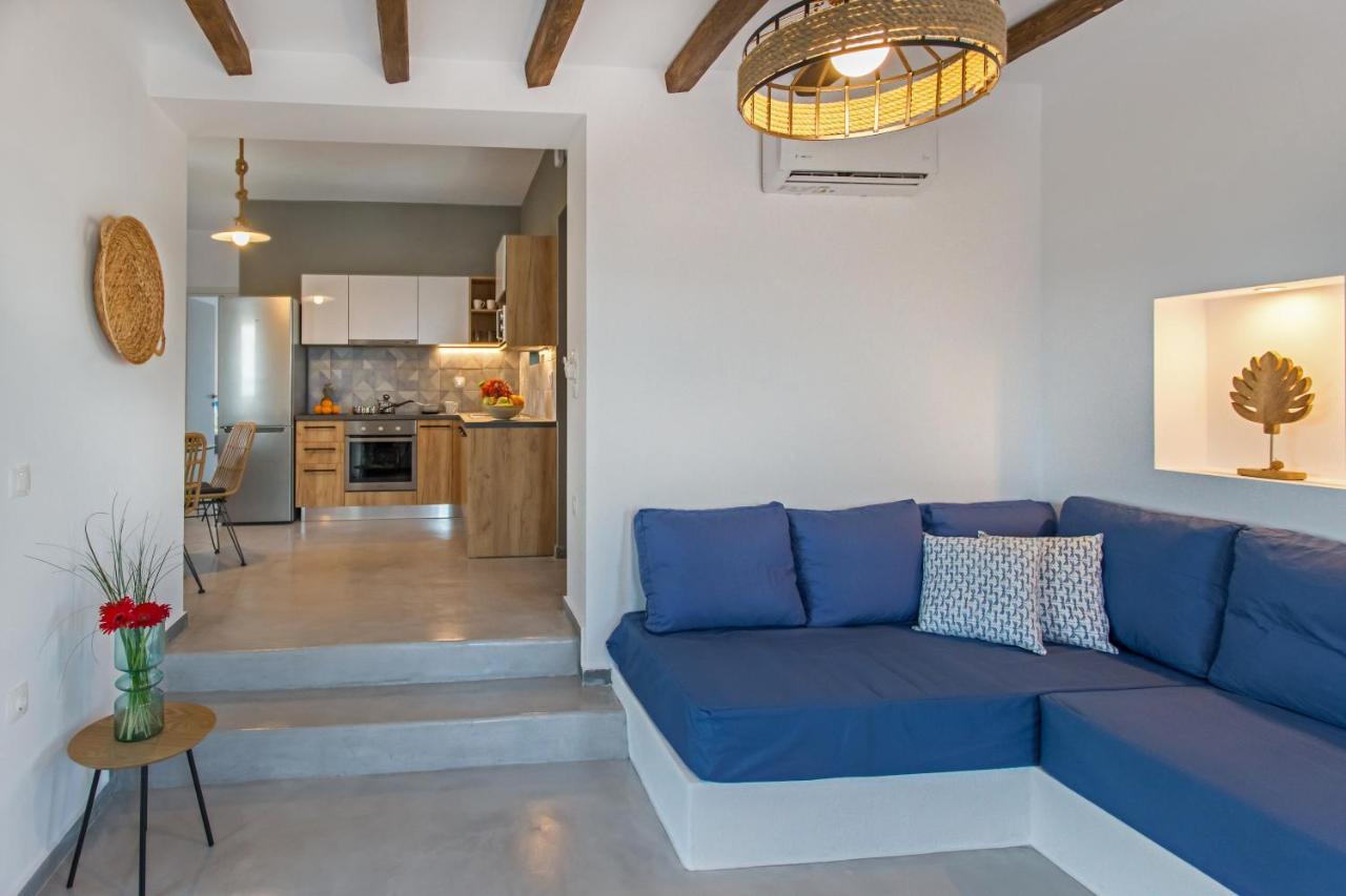 Vastblue Of Paros Aparthotel Ambelász Kültér fotó